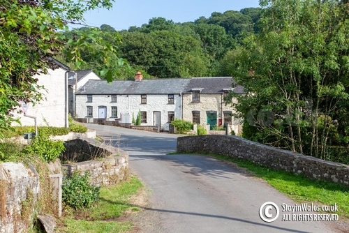 Pont-faen, a hamlet near Brecon