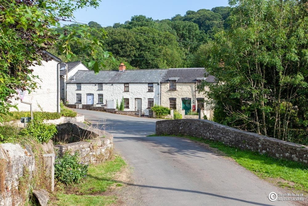 Pont-faen, a hamlet near Brecon