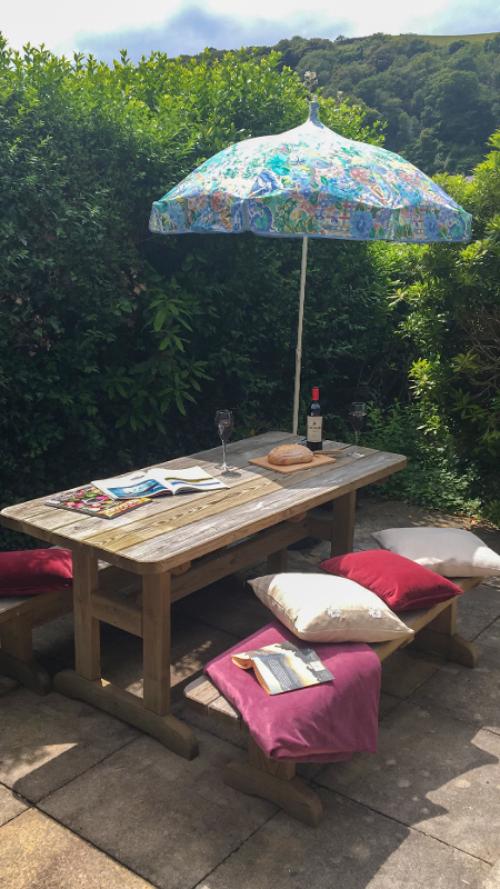 Suntrap patio