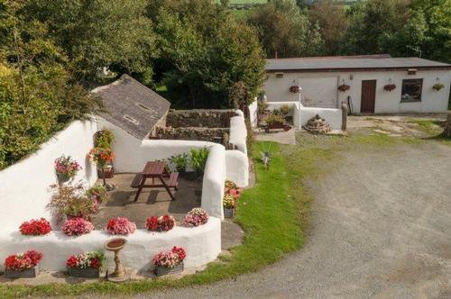 The yard at Deri Fawr
