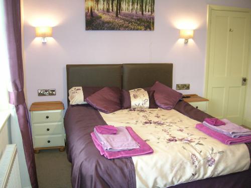 Master bedroom with King sized bed