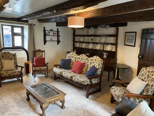 Lounge with traditional Welsh dresser