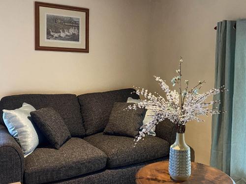 Master bedroom seating area