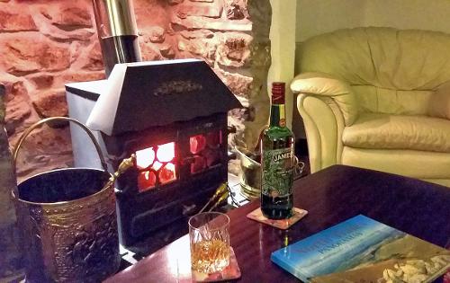 Relax by the woodburner