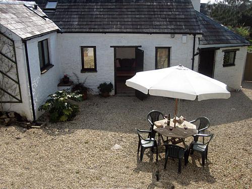 The courtyard