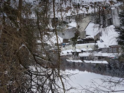 Rhyd Ddu in the snow