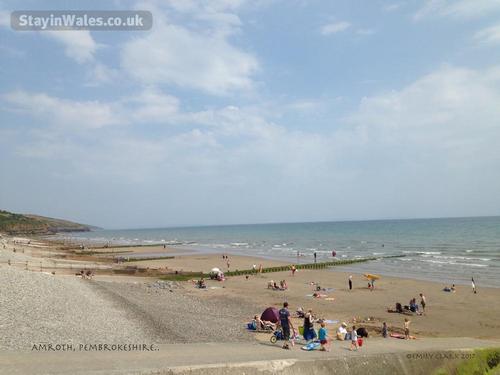 Amroth beach 5 mins by car