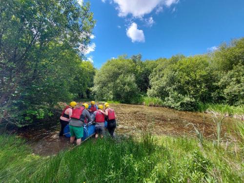 Clyne Farm Centre - Raft Building