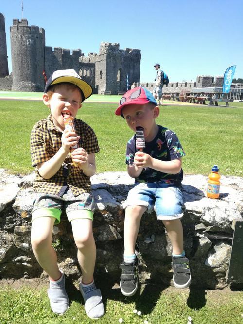 Fun at pembroke castle