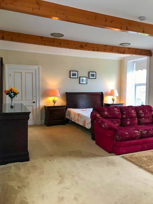 King size studio apartment in the main house