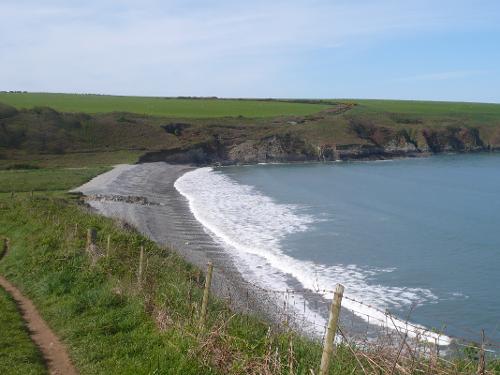 Abermawr beach