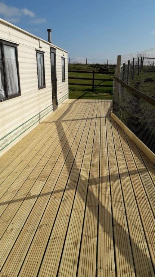 Decking area