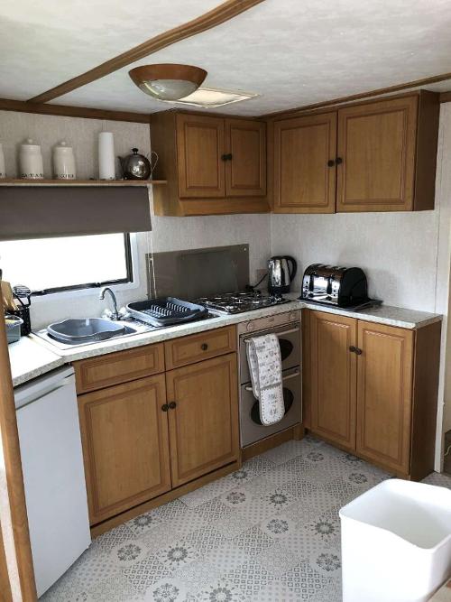 Caravan kitchen