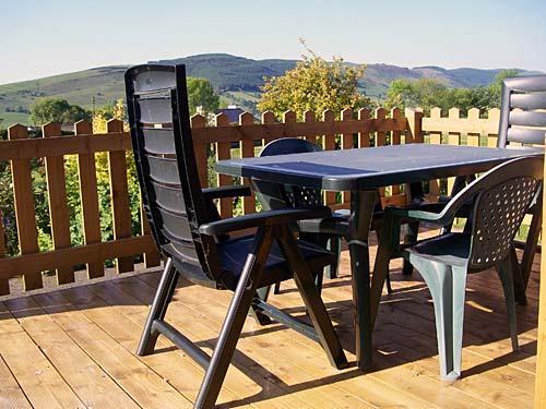 Verandah with unspoilt rural views