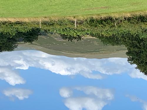 View from the caravan