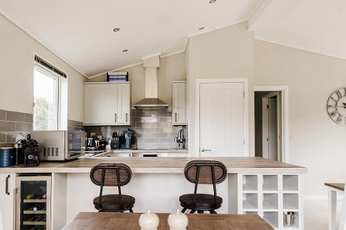 Spacious and airy open plan living area