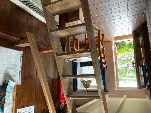 Stairs to bedroom