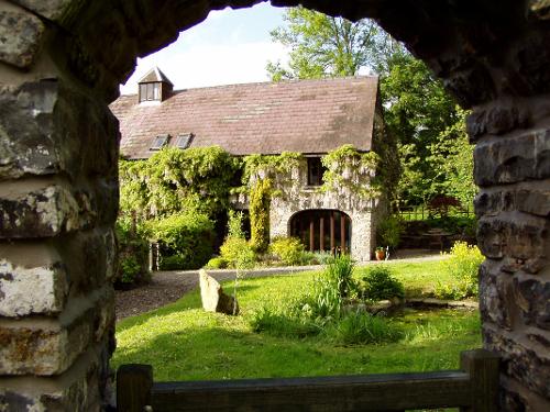 Through the garden gate