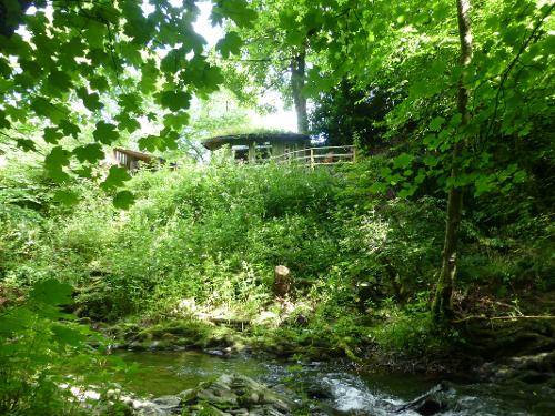 The Lookout from the river