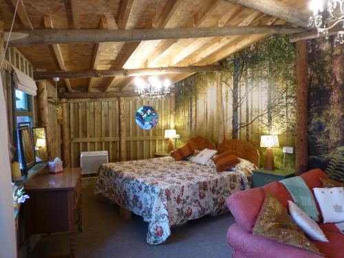 Bedroom in the lookout