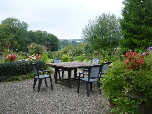 Back terrace