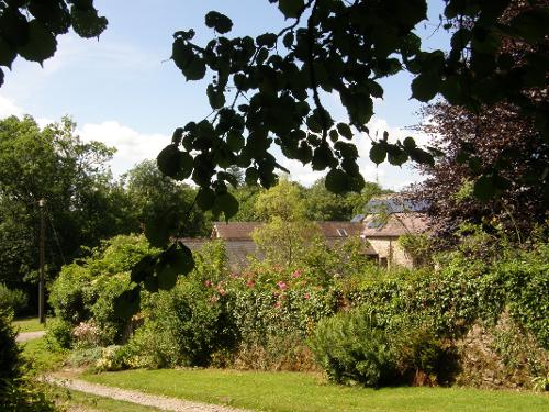 Outside the garden wall