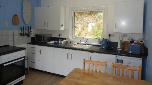 Kitchen and dining area