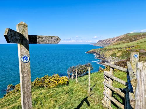 Ceredigion coast footpath