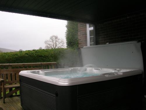 New pergola over hot tub