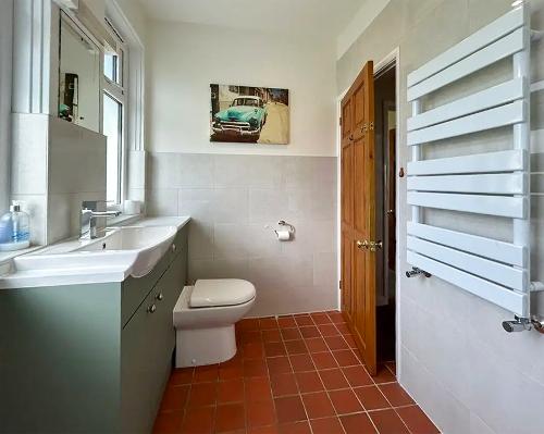 The bathroom