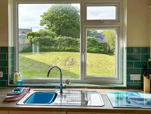Garden view from the kitchen