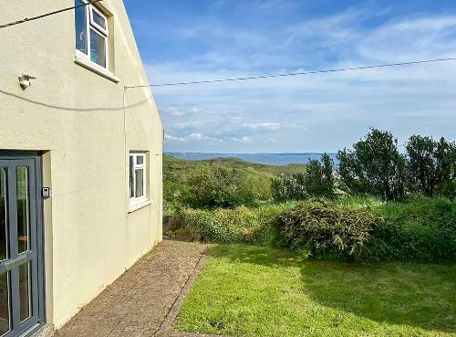 Sea view from the garden