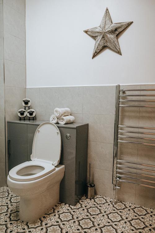 Upstairs shower room