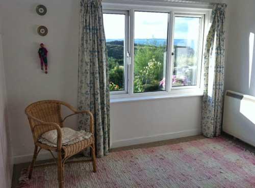 Bedroom with a view