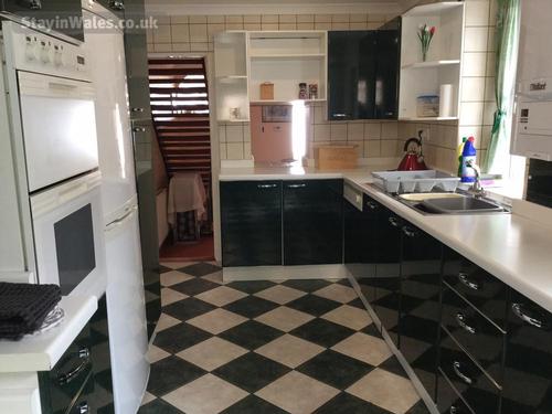 Large fully equipped kitchen