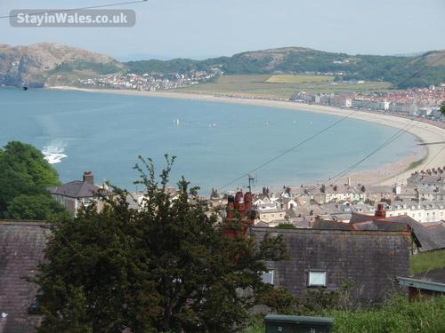 View of Llandudno Bay from Ty Haf