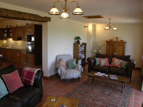 Ysgubor living room /Kithen