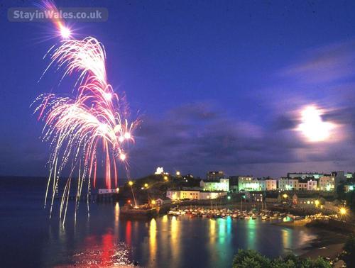 Tenby fireworks display