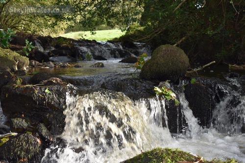 View of the river on the farm