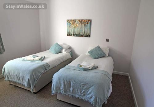 The twin bedroom
