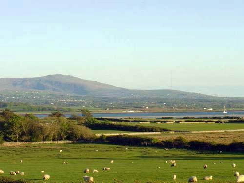 View across the Menai Strait from the top of the Drive.