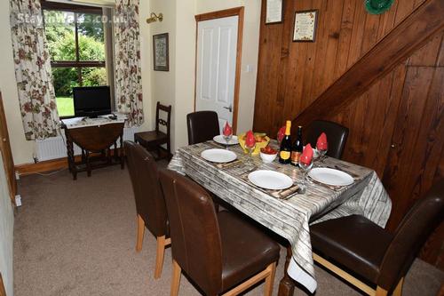 Dining Room with extra tv/dvd player