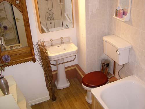 The bathroom