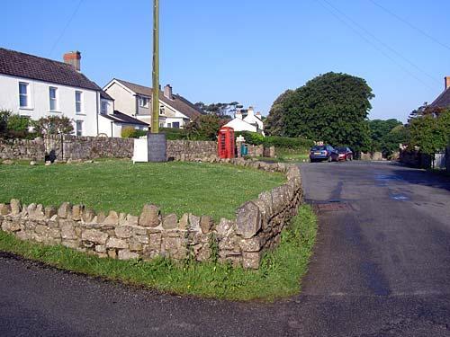 The peaceful village of Llanmadoc
