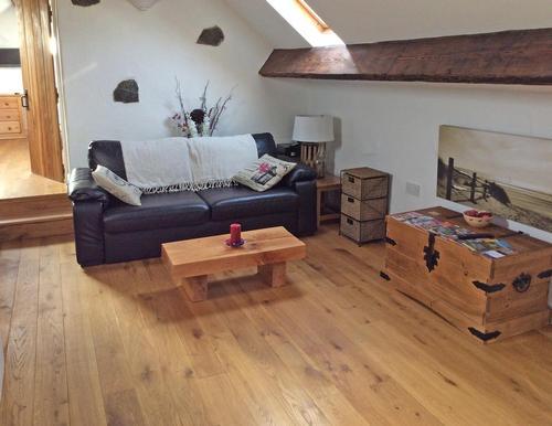 The living area Ysgubor Hen