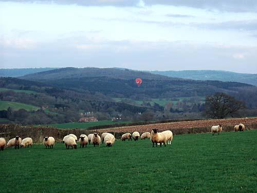View from front of Penylan Farm