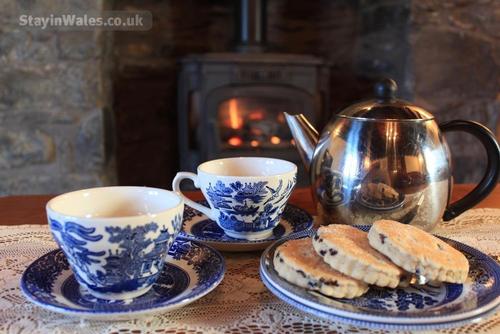 Afternoon tea in the lounge