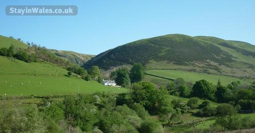 Maesglas from across the valley.