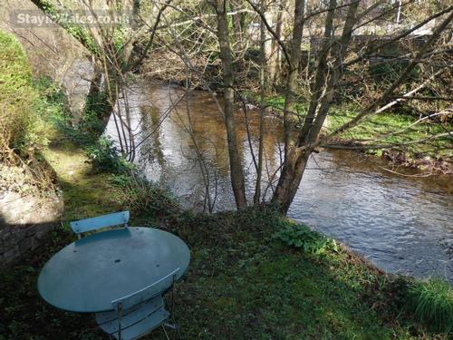 River view from garden