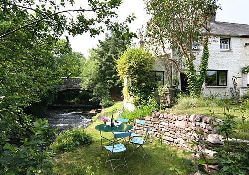 Riverside garden